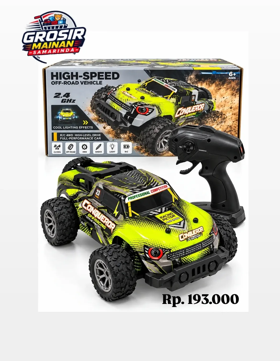 Mobil remot RC 4WD