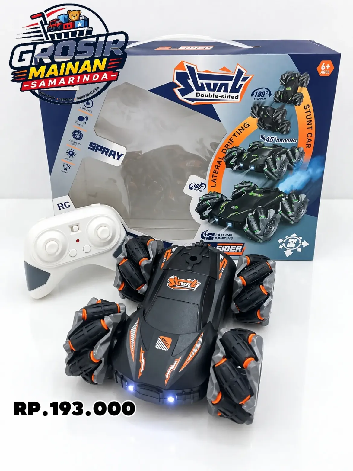 MOBIL REMOTE CONTROL STUNT CAR